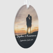 Weihnachtsschmuck Ornament (Vorderseite)