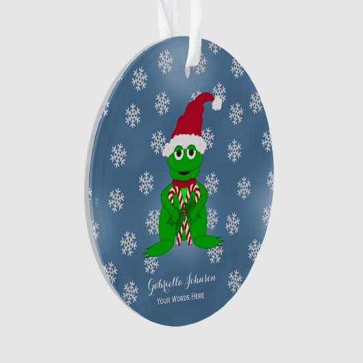 Weihnachtsschmuck Ornament (Vorderseite)