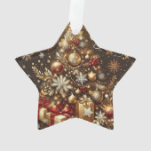 Weihnachtsschmuck Ornament (Rückseite)