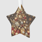 Weihnachtsschmuck Ornament (Vorderseite)