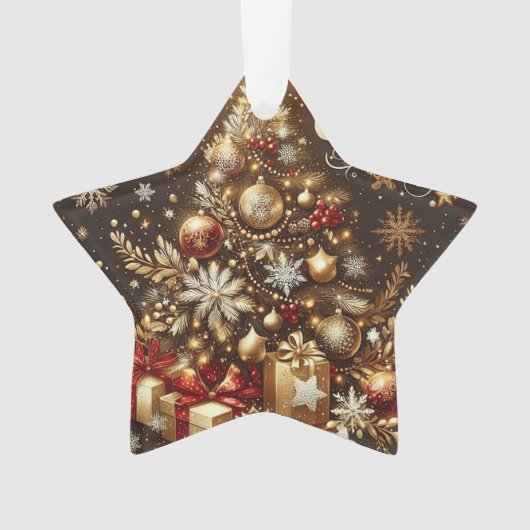 Weihnachtsschmuck Ornament (Vorderseite)