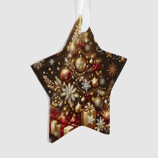 Weihnachtsschmuck Ornament (Vorderseite)