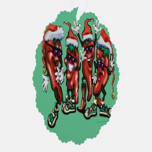 Weihnachtsschmuck Ornament Karte (Rechts)