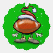 Weihnachtsschmuck Ornament Karte (Rückseite)