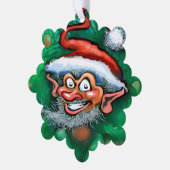 Weihnachtsschmuck Ornament Karte (Linke Ecke)