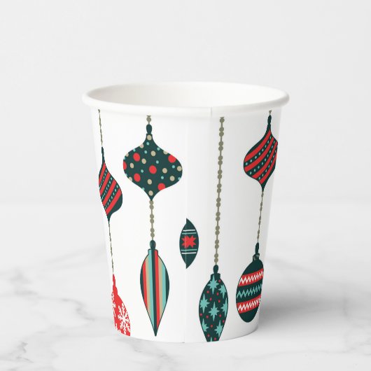 Weihnachtsschmuck Pappbecher (Rechts)