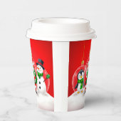 Weihnachtsschmuck Pappbecher (Rechts)