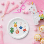 Weihnachtsschmuck Pappteller (Party)