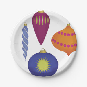 Weihnachtsschmuck Pappteller