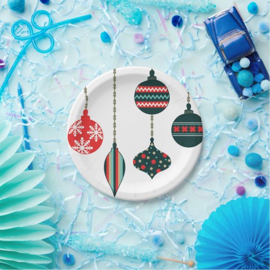 Weihnachtsschmuck Pappteller (Party)