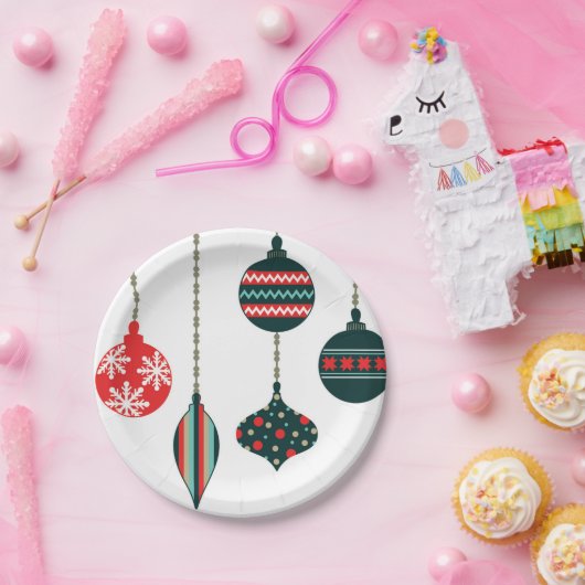 Weihnachtsschmuck Pappteller (Party)