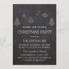 Weihnachtsschmuck-Party Einladung