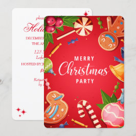 Weihnachtsschmuck-Party Einladung