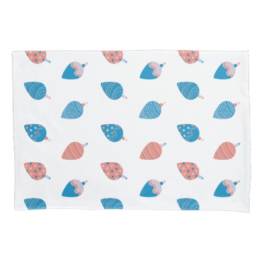 Weihnachtsschmuck Pattern Baubles Kissenbezug (Vorderseite)