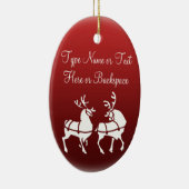 Weihnachtsschmuck personalisieren Dekoration (Rechts)