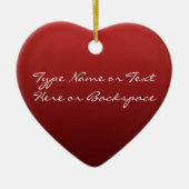 Weihnachtsschmuck personalisieren Dekoration (Vorne)