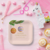 Weihnachtsschmuck Personalisiert Pappteller (Party)