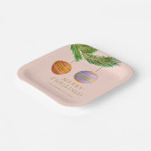 Weihnachtsschmuck Personalisiert Pappteller (Gewinkelt)