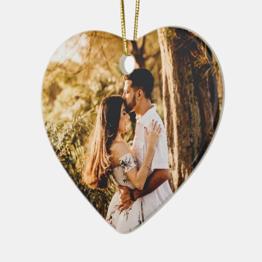 Weihnachtsschmuck - Personalisierte Keramik (Links)