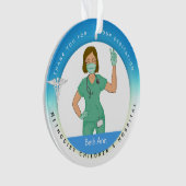 Weihnachtsschmuck, Pflege Ornament (Vorderseite)