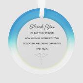 Weihnachtsschmuck, Pflege Ornament (Rückseite)