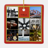 Weihnachtsschmuck - Pittsburgh Collage- 2 Seiten (Rückseite)