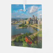 Weihnachtsschmuck Pittsburgh & Incline (Vorderseite links)