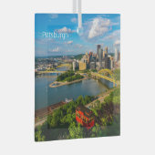 Weihnachtsschmuck Pittsburgh & Incline (Vorderseite Rechts)