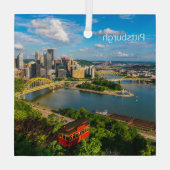 Weihnachtsschmuck Pittsburgh & Incline (Rückseite)