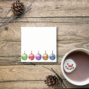 Weihnachtsschmuck Post-it Klebezettel