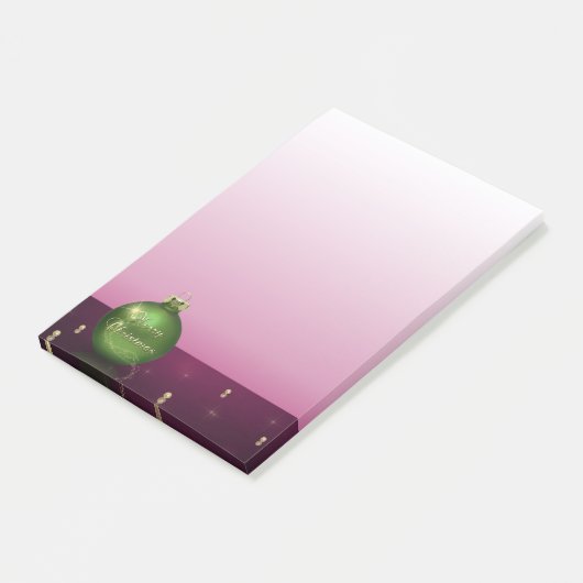 Weihnachtsschmuck - Post-it®-Notizen Post-it Klebezettel (angewinkelt)