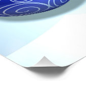 Weihnachtsschmuck Poster (Ecke)