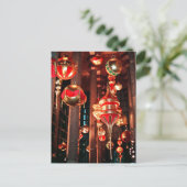 Weihnachtsschmuck - Postkarte (Stehend Vorderseite)