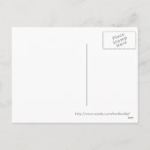 Weihnachtsschmuck Postkarte (Rückseite)