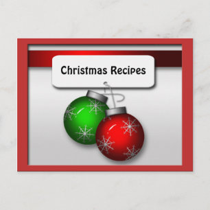 Weihnachtsschmuck Recipe Karten