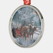 Weihnachtsschmuck - Reitpferd (Links)