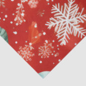 Weihnachtsschmuck Rentier Schneeflocken Weihnachte Seidenpapier (Ausschnitt)