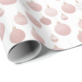 Weihnachtsschmuck Rosa Weihnachten Geschenkpapier (Rolleneckpunkt)