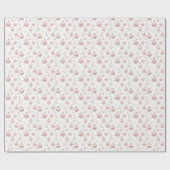 Weihnachtsschmuck Rosa Weihnachten Geschenkpapier (Flach)