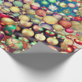 Weihnachtsschmuck Sampler Geschenkpapier