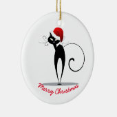 Weihnachtsschmuck - Santa Cat (Rechts)