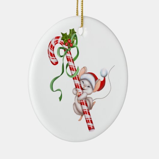 Weihnachtsschmuck - Santa Mouse (Rechts)