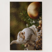 Weihnachtsschmuck & Santa Puzzle (Vertikal)