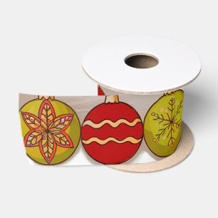 Weihnachtsschmuck Satinband