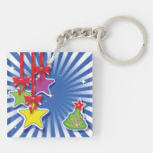 Weihnachtsschmuck Schlüsselanhänger (Rückseite)