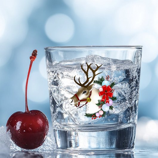 Weihnachtsschmuck Schnapsglas