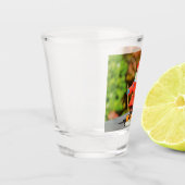Weihnachtsschmuck Schnapsglas (Links)