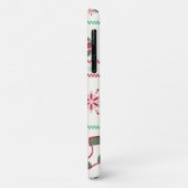 Weihnachtsschmuck, Schneeflocken und Strümpfe Case-Mate iPhone Hülle (Hinten/Links)