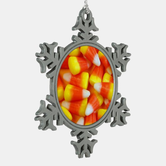 Weihnachtsschmuck Schneeflocken Zinn-Ornament (Links)