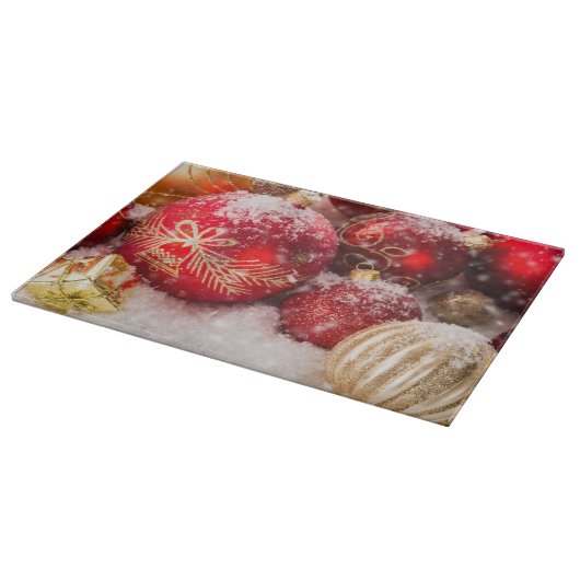 Weihnachtsschmuck Schneidebrett (Ecke)